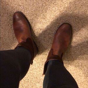 Frye booties ladies size 7